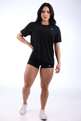 TFIT Oversized Flow Tee – Black